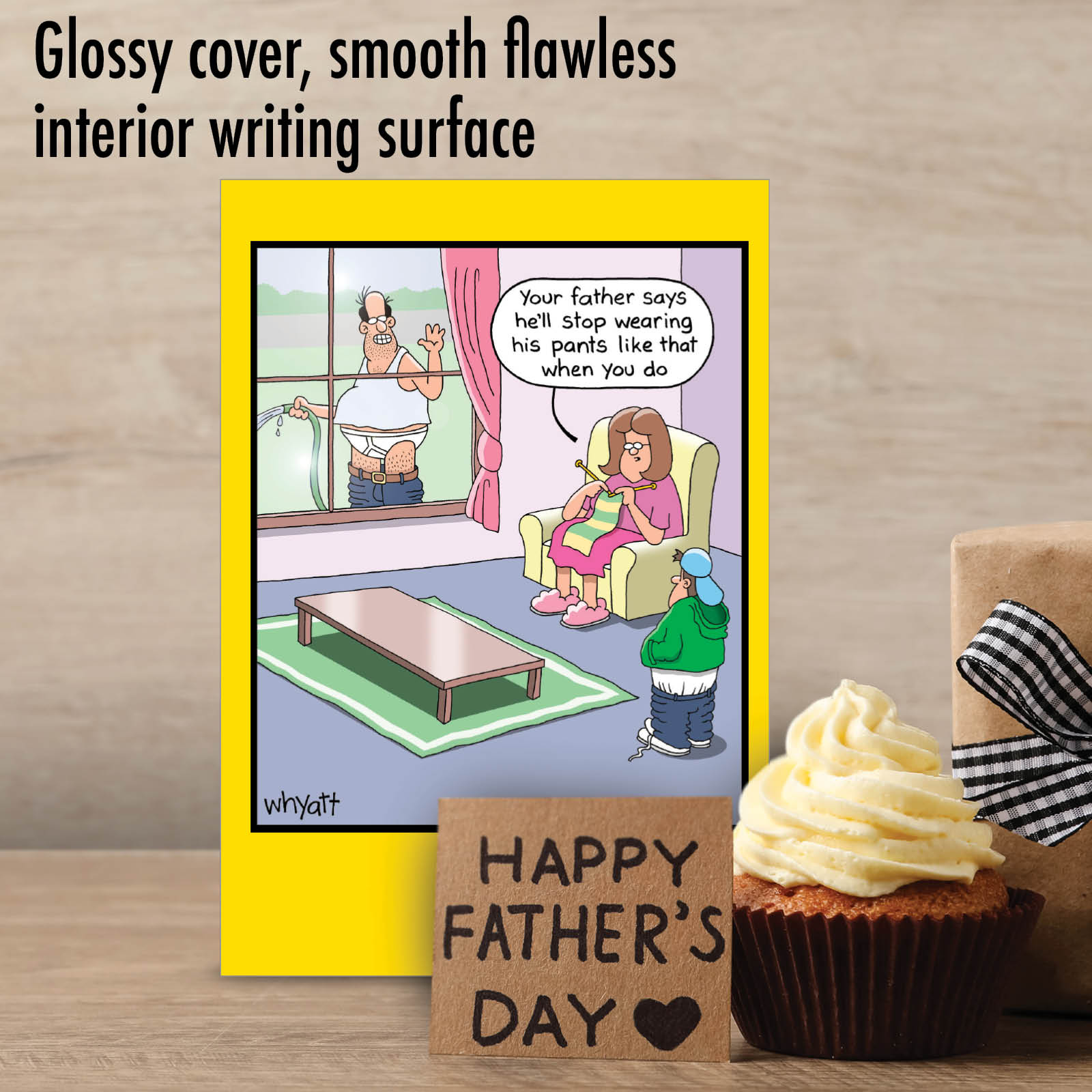 Nobleworks Cravate"Un Autre" Funny Pères Carte De Vœux, 12,7 X 17,8 Cm