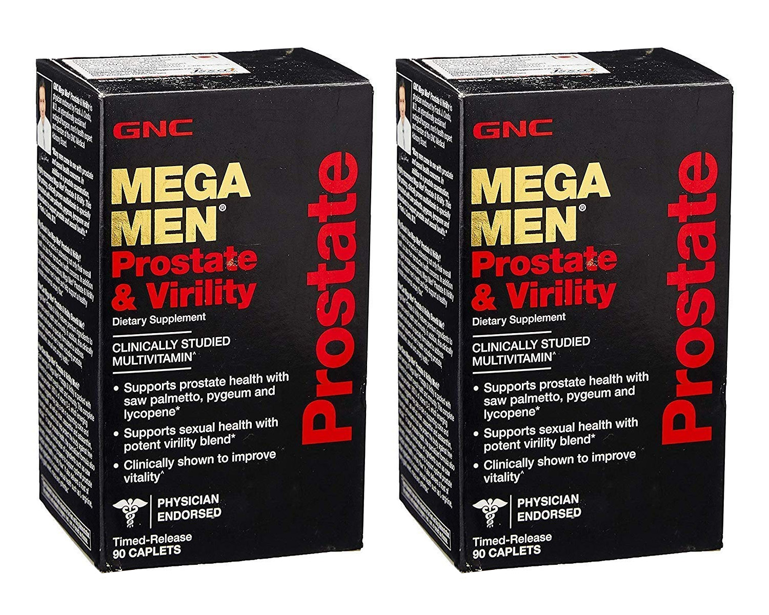 Gnc Mega Men Prostate And Virility Multi Vitamins 180 Caplets 2