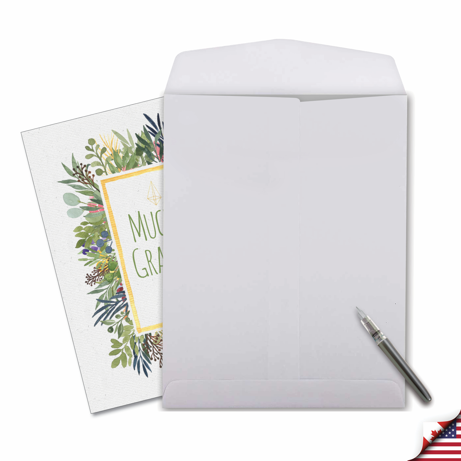 1 Big Thank You Greeting Card (8.5