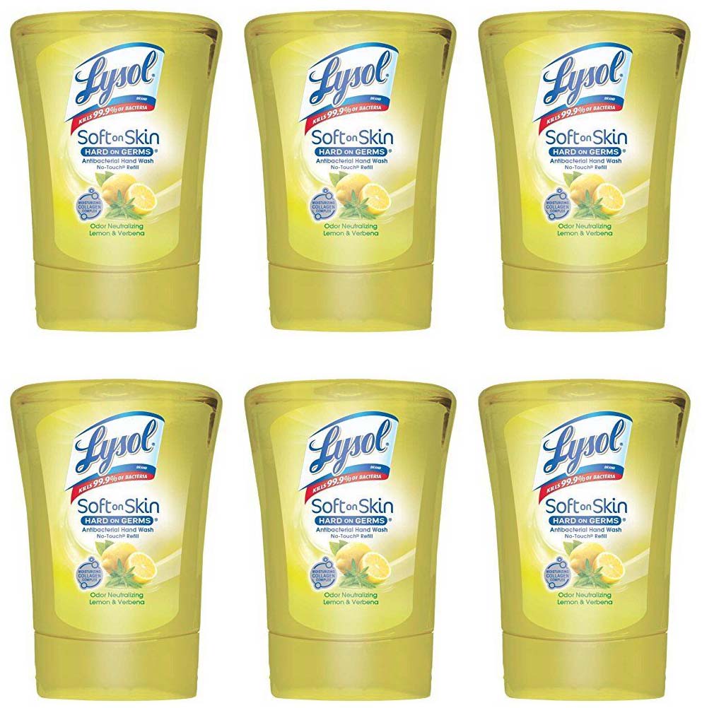 Lysol Antibacterial Hand Soap NoTouch Refill Lemon & Verbena 8.5oz