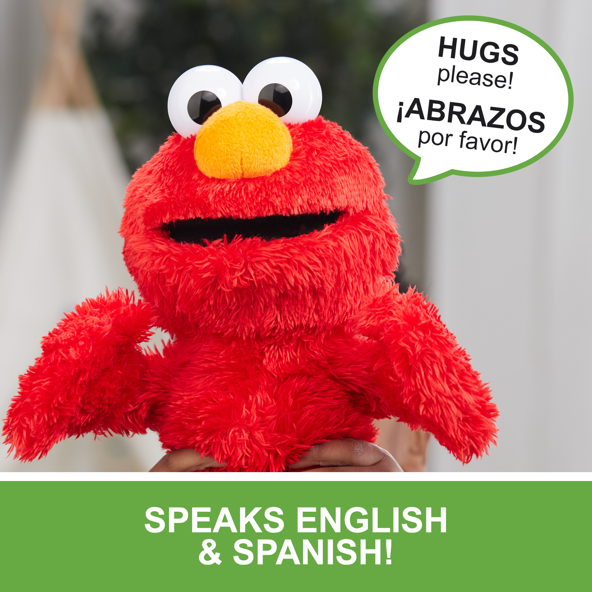 talking singing hugging elmo