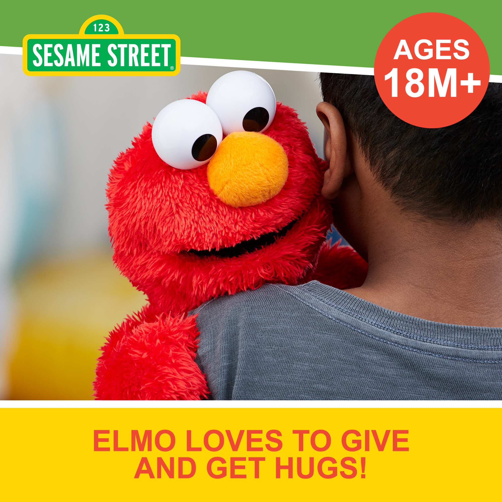 talking singing hugging elmo