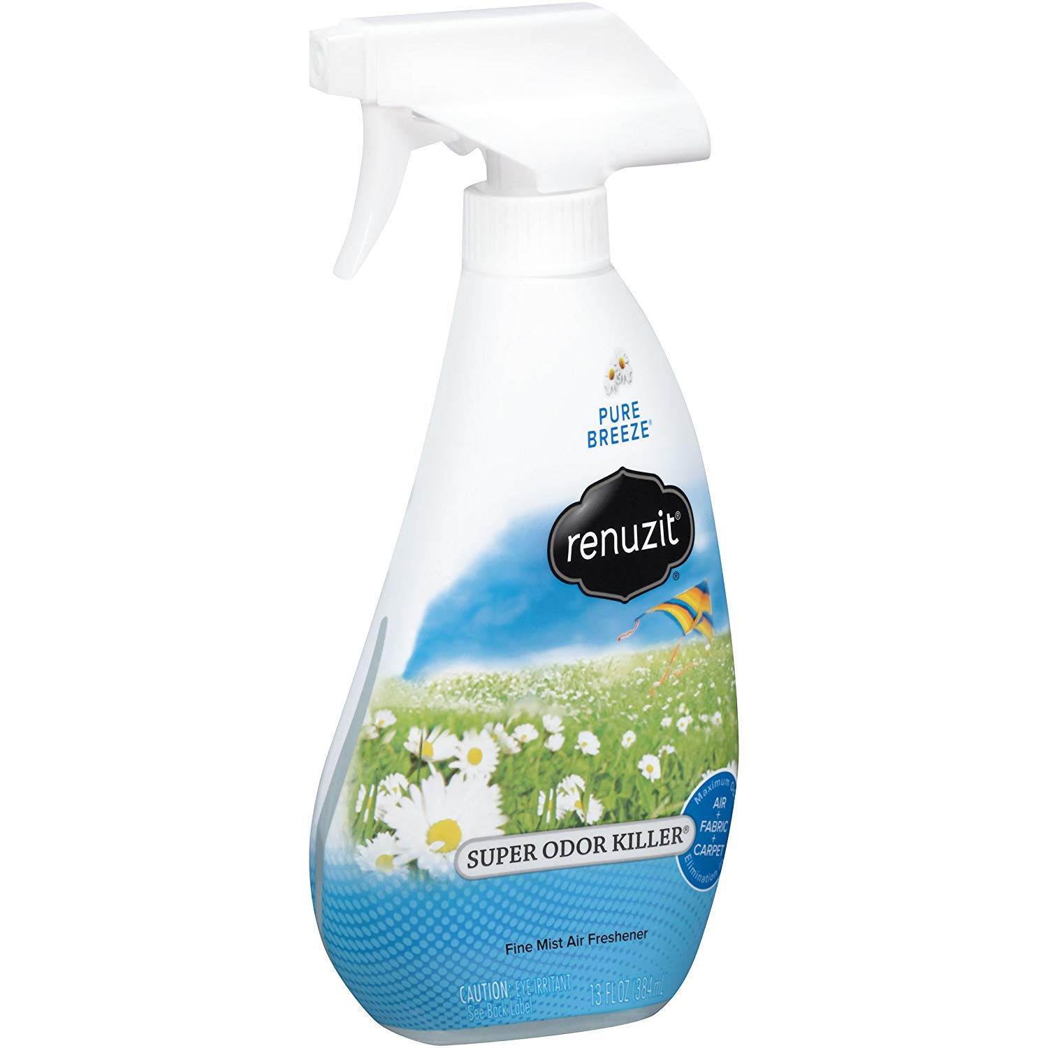 Renuzit Super Odor Killer Odor Neutralizer Spray, Pure Breeze 13 Oz