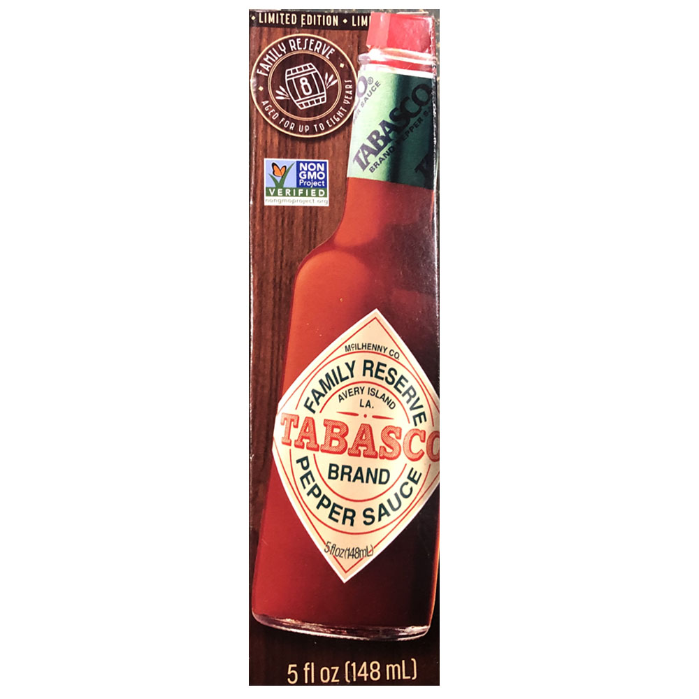Tabasco Limited Edition Family Reserve Pepper Sauce, 5 Oz eBay