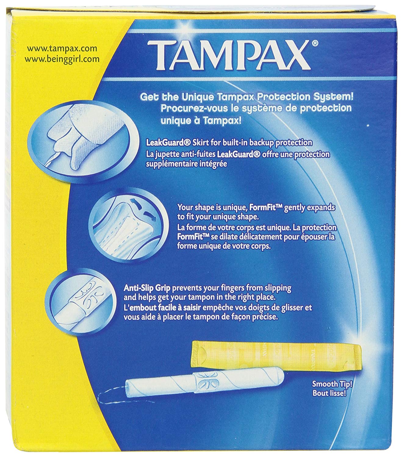 Tampax Cardboard Applicator Tampons Regular Absorbency 20ct 73010280106
