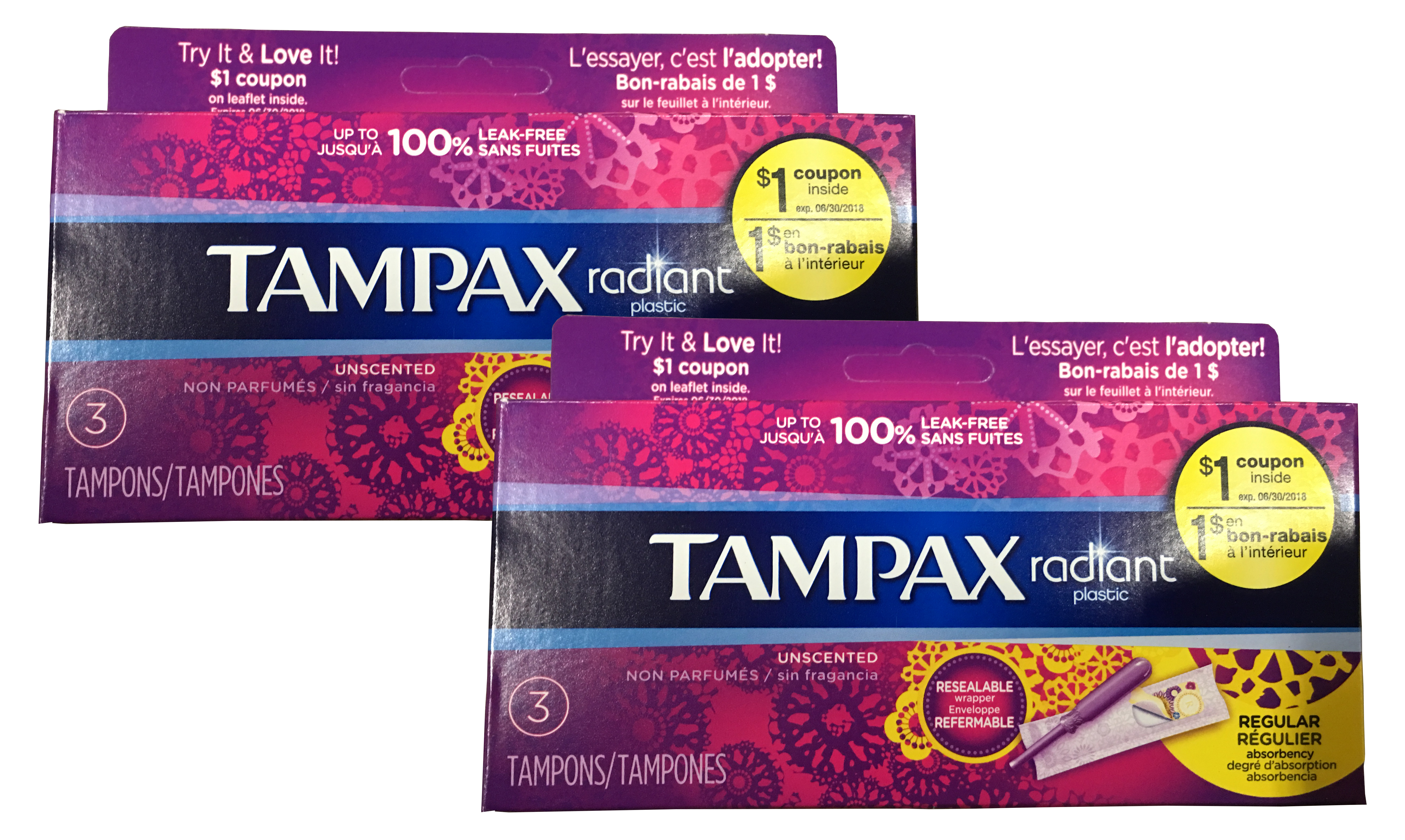 how to use tampax radiant how to use tampax radiant